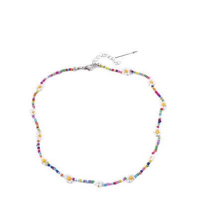 Buntes floral Perlenhalsband Brehn