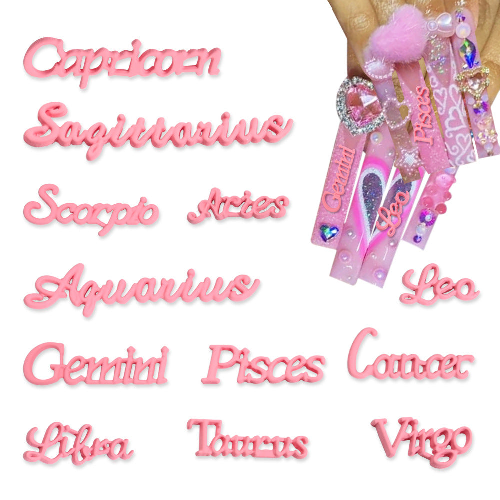 Zodiac Nagelkunst Charms