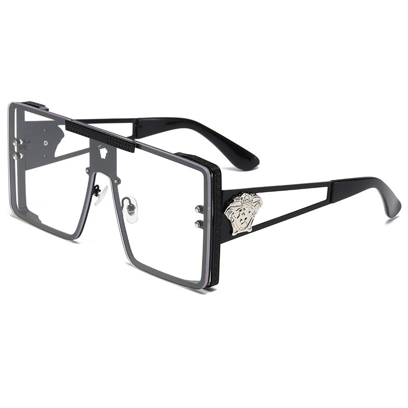 Damen oversized Luxus-Sonnenbrille mit filigranem Designelement Brehn