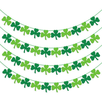Festliche Shamrock-Girlande Brehn