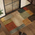 Texturiertes Patchwork Teppich