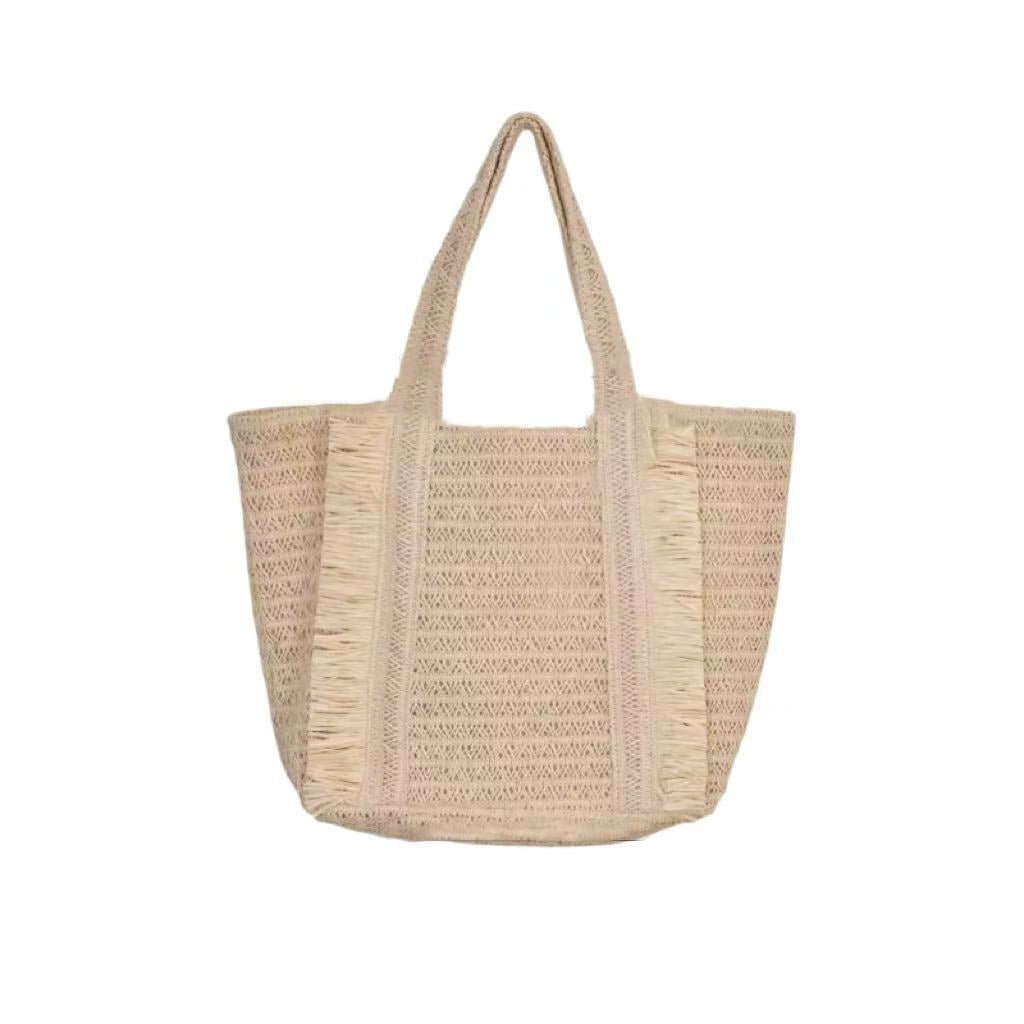 Strandtasche Aus Geflochtenem Naturmaterial Brehn