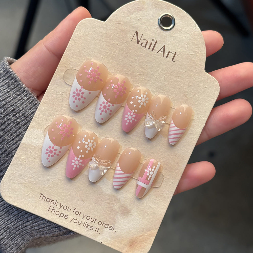 Elegantes Press-On-Nagelkunst-Set Brehn