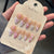 Elegantes Press-On-Nagelkunst-Set Brehn