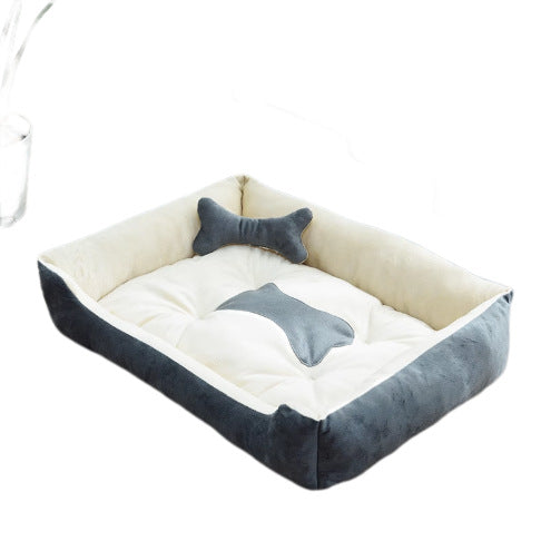 Orthopädisches Plüsch-Hundebett