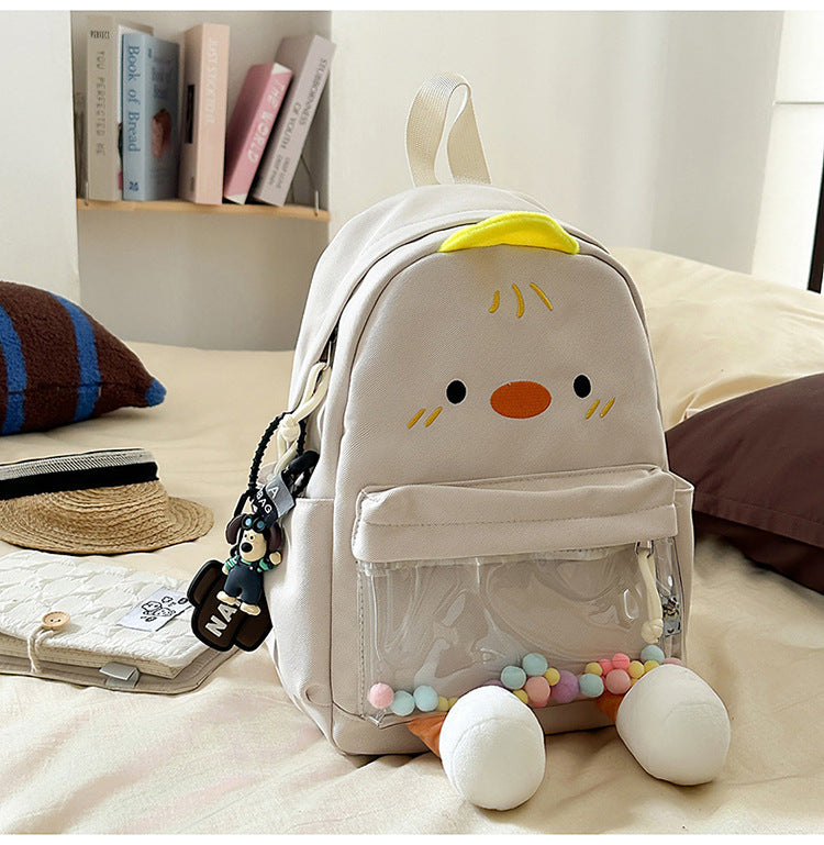 Kinder niedlicher Enten-Themen Mini-Schulrucksack