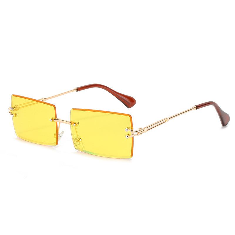 Moderne geometrische Rahmen-Sonnenbrille Brehn