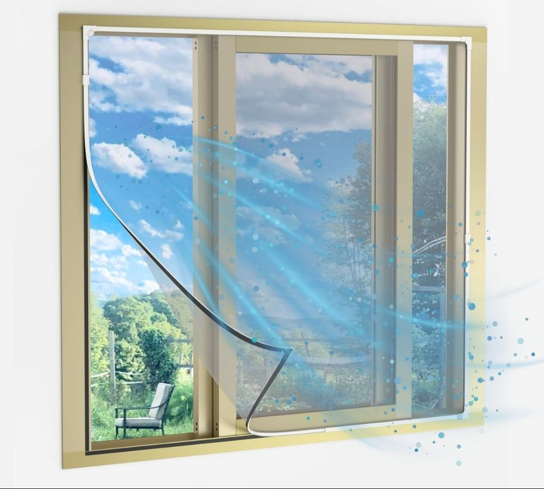 Magnetisches Mesh-Fenster-Screen Brehn