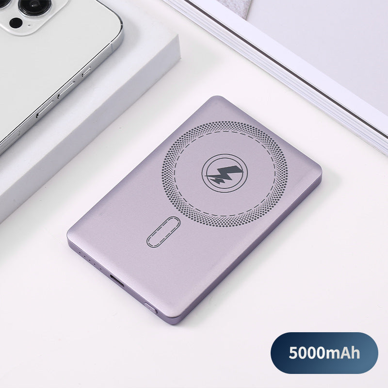 Tragbare Powerbank mit Induktiver Schnellladetechnologie und 5000 Mah Brehn