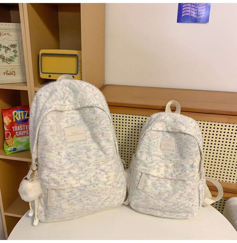 Gemütlicher Textur-Rucksack