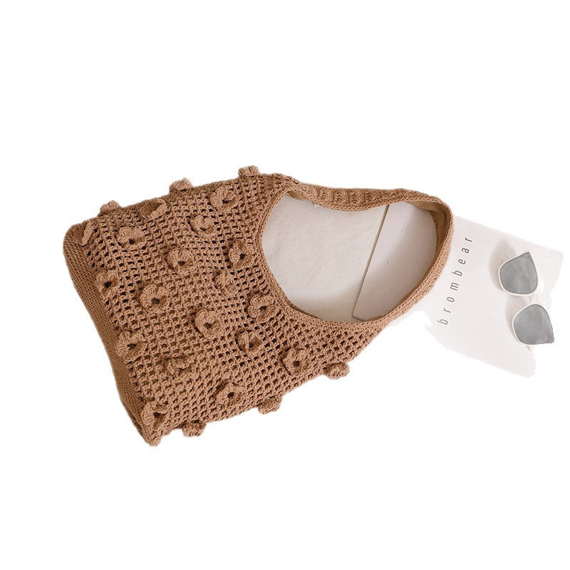 Damen Handgeknüpfte Blüten-Tasche Brehn
