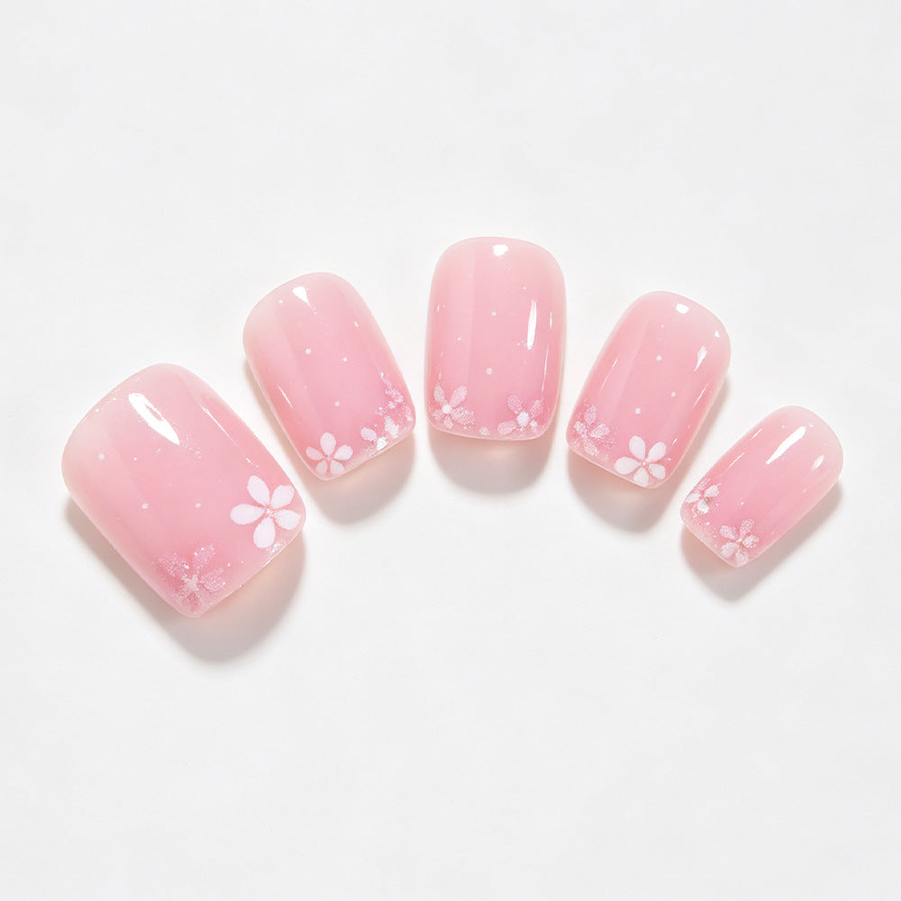 Florale Blüten Nagelkunst Wraps Brehn