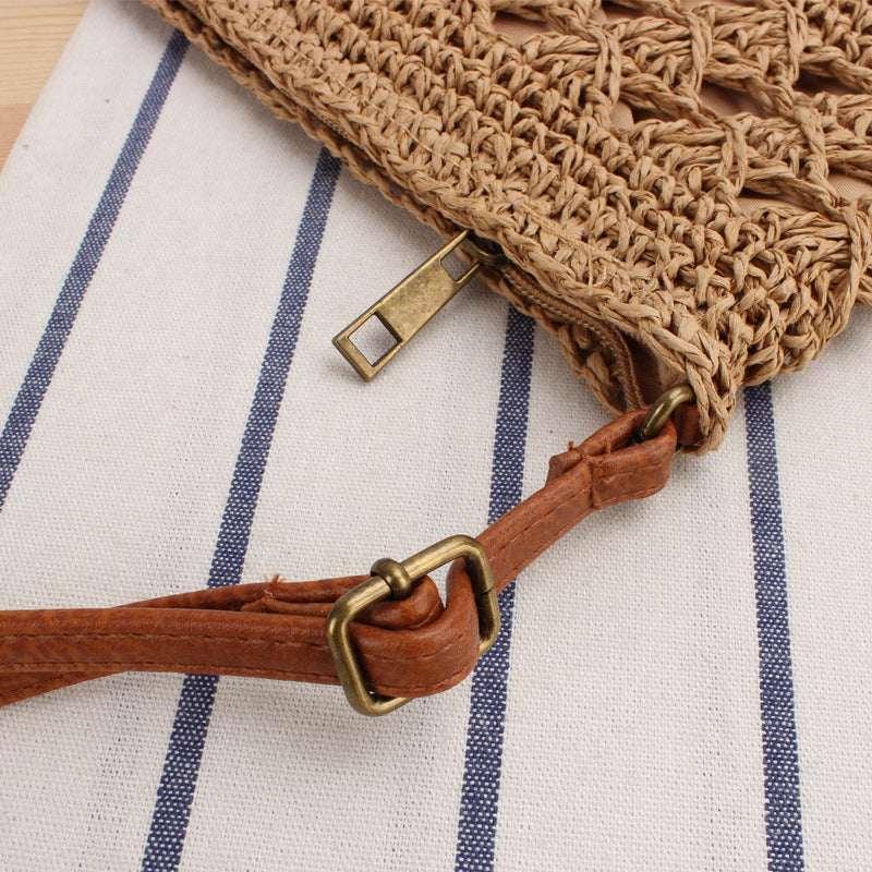 Handtasche mit Modischem Flechtmuster Brehn