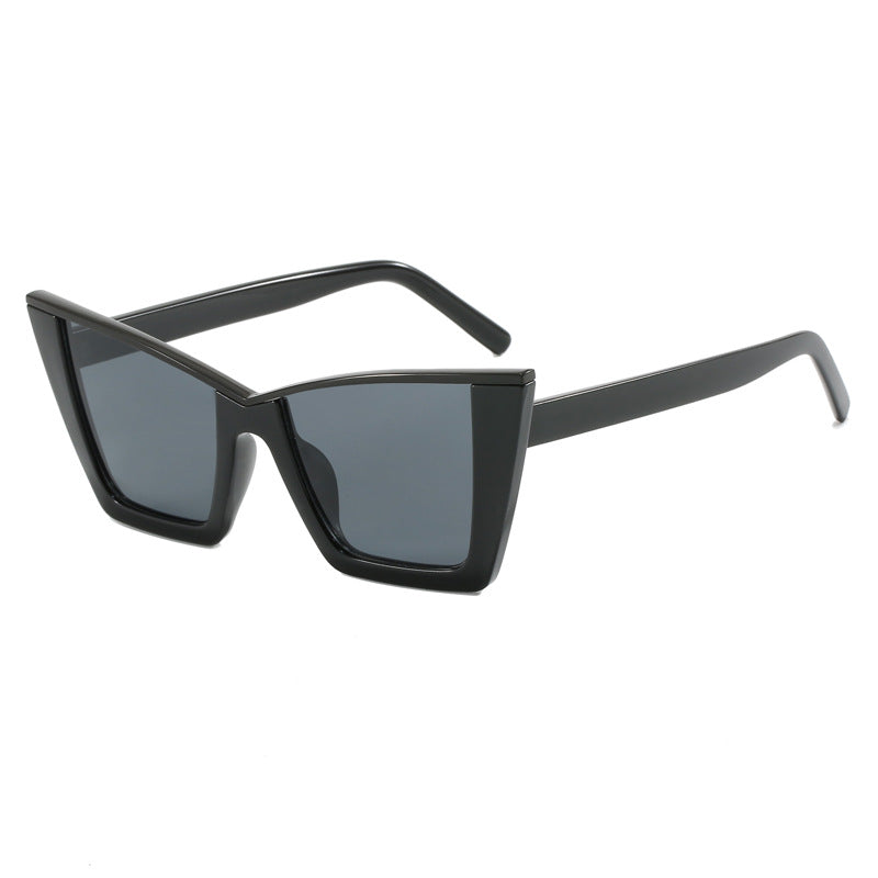 Damen quadratische Sonnenbrille mit goldenen Details Brehn