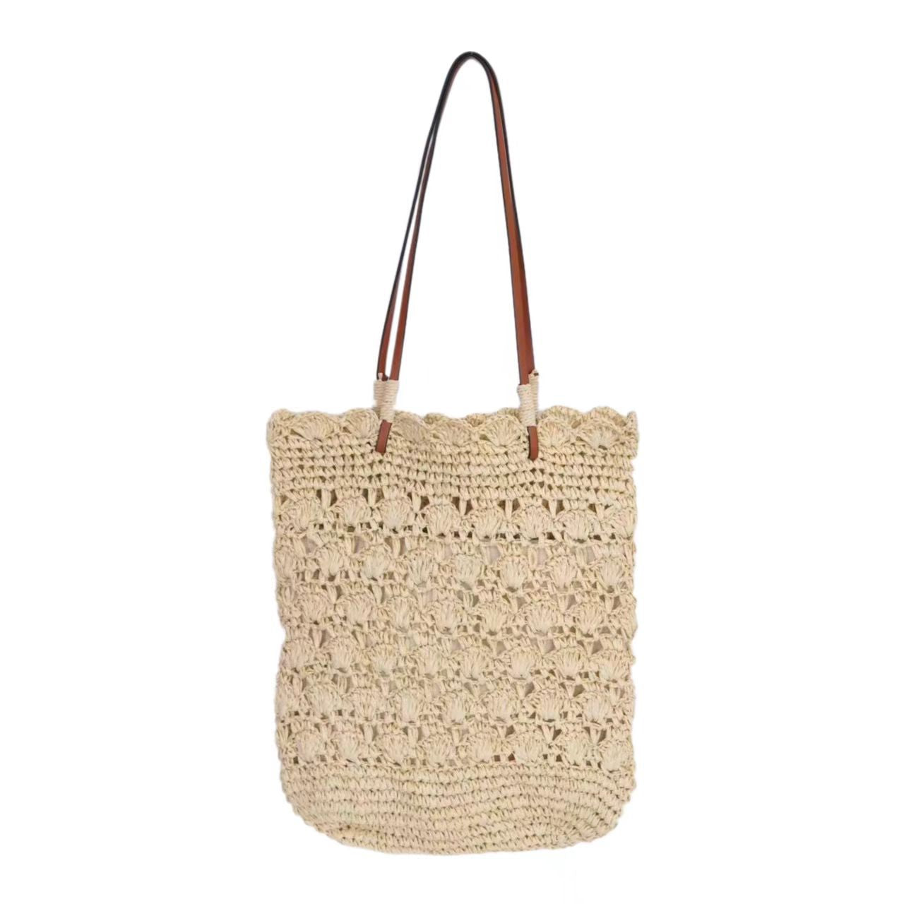 Handgehäkelte Strandtasche Brehn