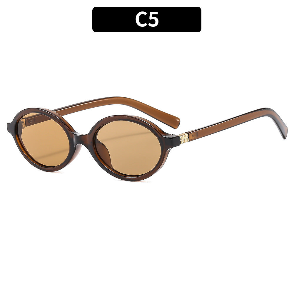 Elegante vintage-inspirierte runde Sonnenbrille Brehn
