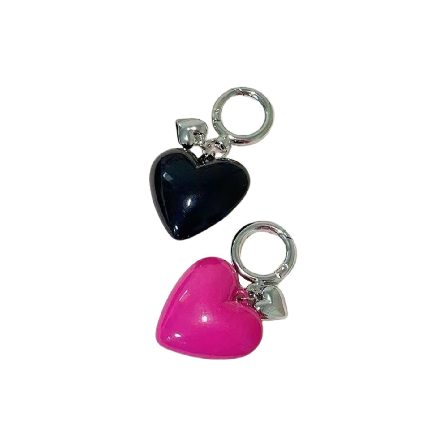Herzförmiger Charm Schlüsselanhänger Brehn