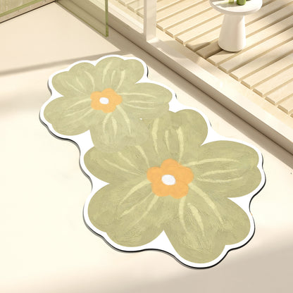 Künstlerische Blumendekorationsmatte