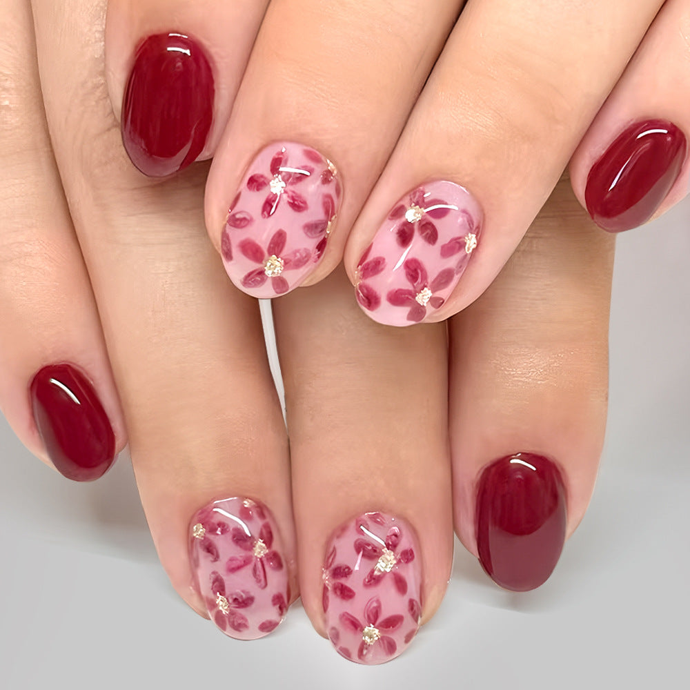 Florales Gel-Nagelkunst-Kit Brehn