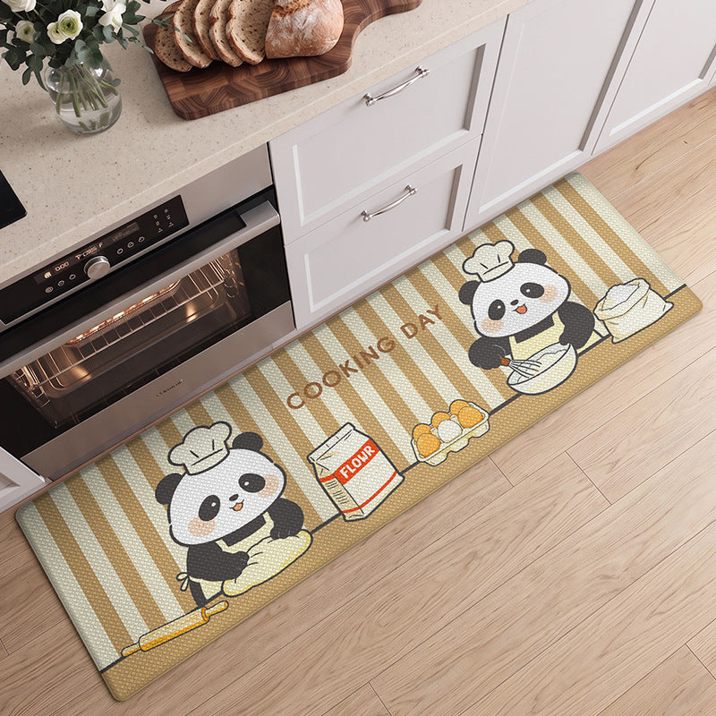 Anti-Fatigue Panda-Themen Küchenläufermatte Brehn