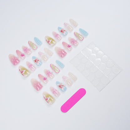 Kunstblumen Nagelset Brehn