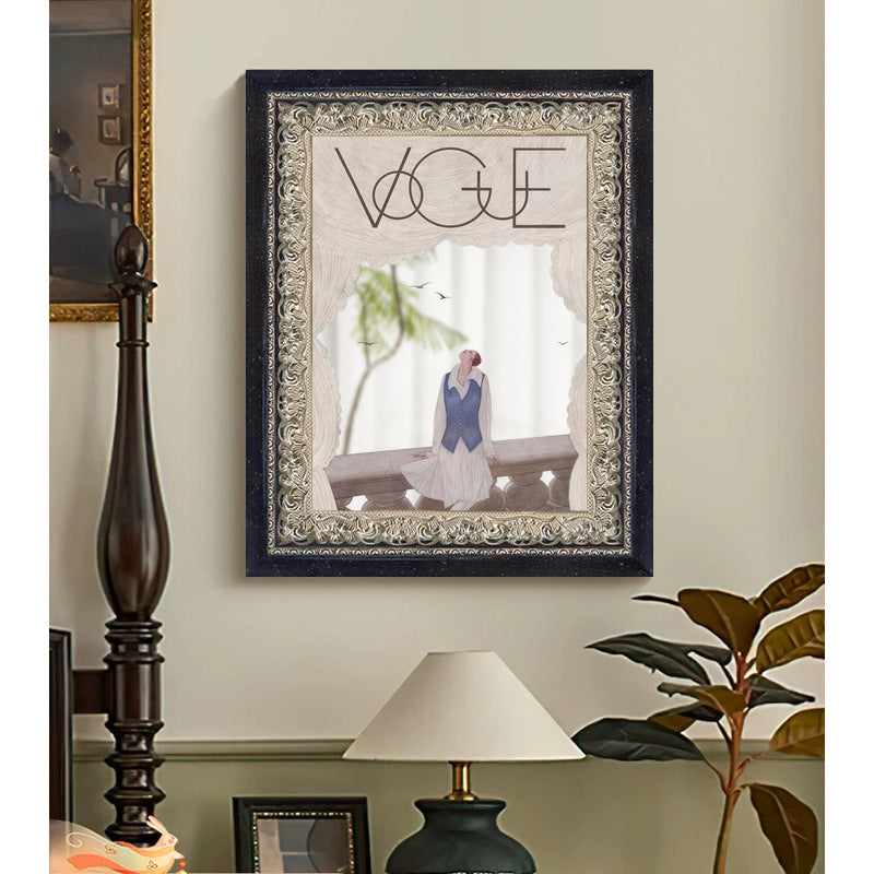 Gerahmter Vogue Kunstdruck