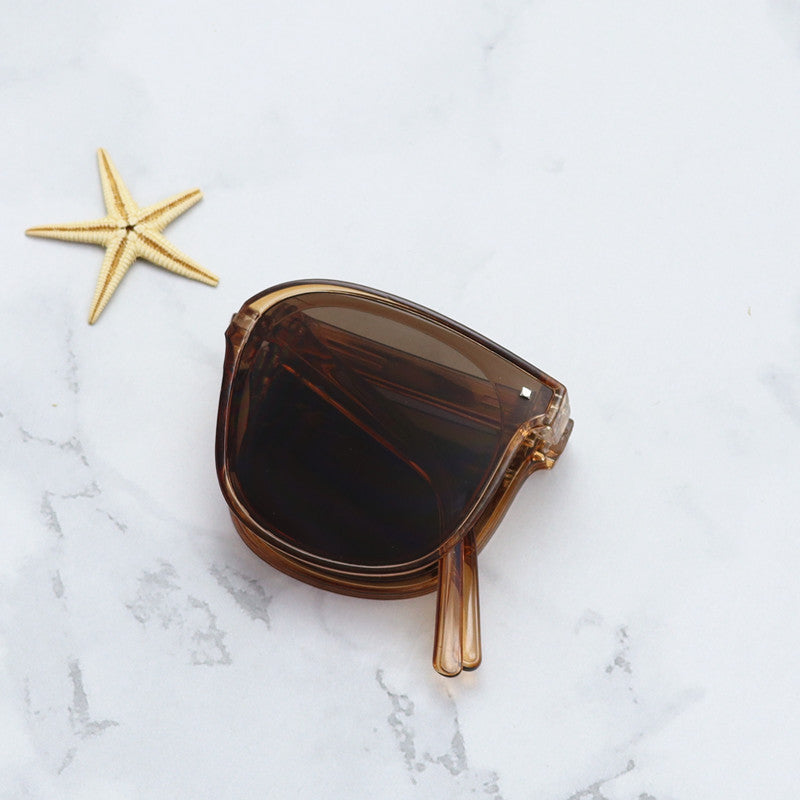 Stylische geometrische Rahmen Sonnenbrille Brehn