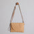 Handtasche Aus Hochwertigem Geflochtenem Bast mit Elegantem Klappenverschluss Brehn