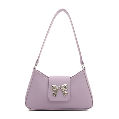 Stylische Schleifenakzent-Handtasche Brehn