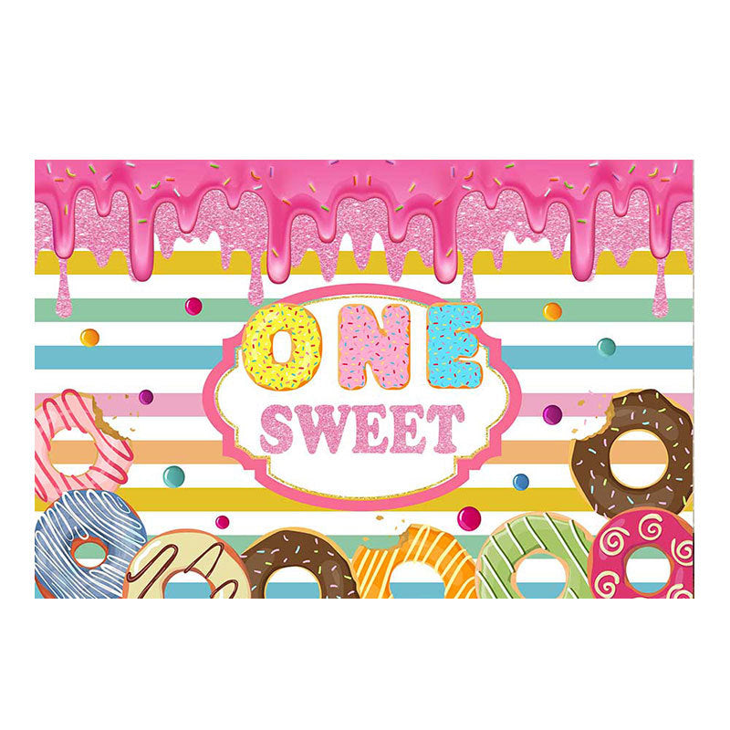 Kinderspielerische Donut-Themen Wandkunst Brehn