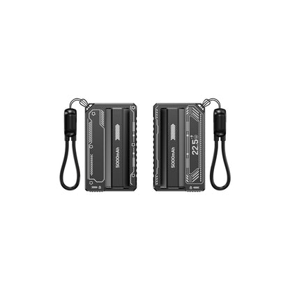 Kompakte Tragbare Powerbank mit Digitaler Leistungsanzeige Brehn