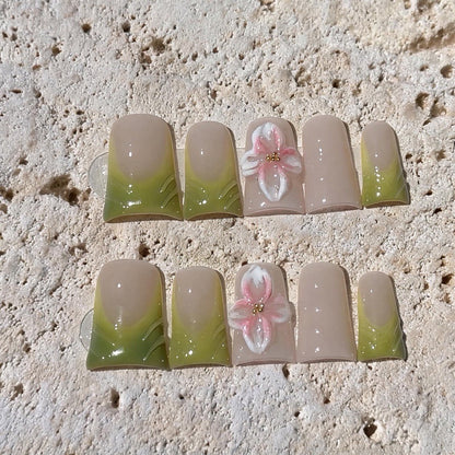 Floral Nagelkunst Set