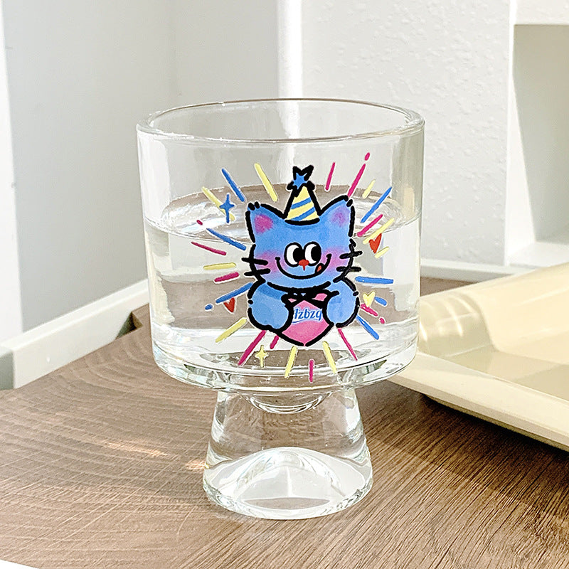 Lustige und Kreative Trinkglas mit Einzigartigem Tiermotiv Brehn