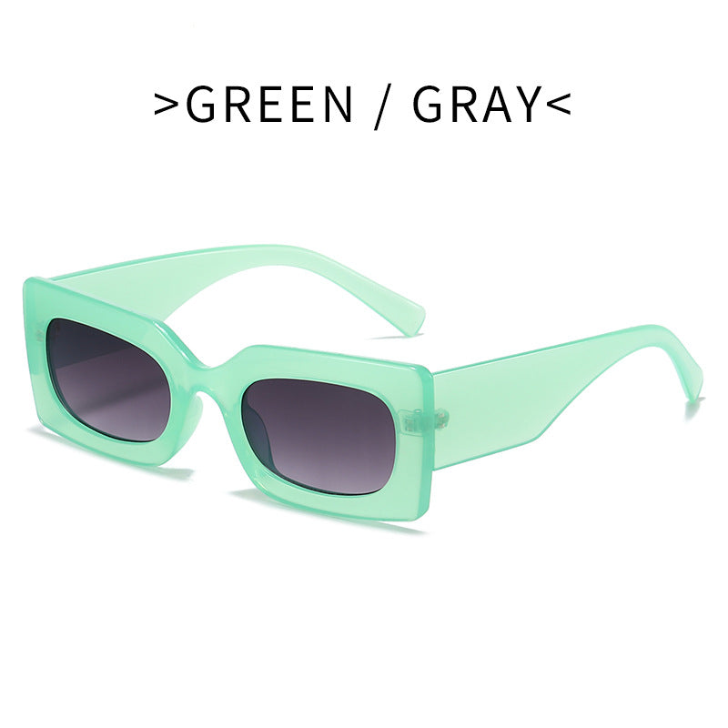 Damen Fashion-Sonnenbrille im modernen Quadrat-Design Brehn