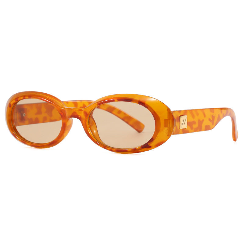 Damen exklusive Sonnenbrille im eleganten Ovaldesign Brehn