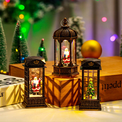 Dekorative Weihnachtslaterne mit LED-Beleuchtung Brehn