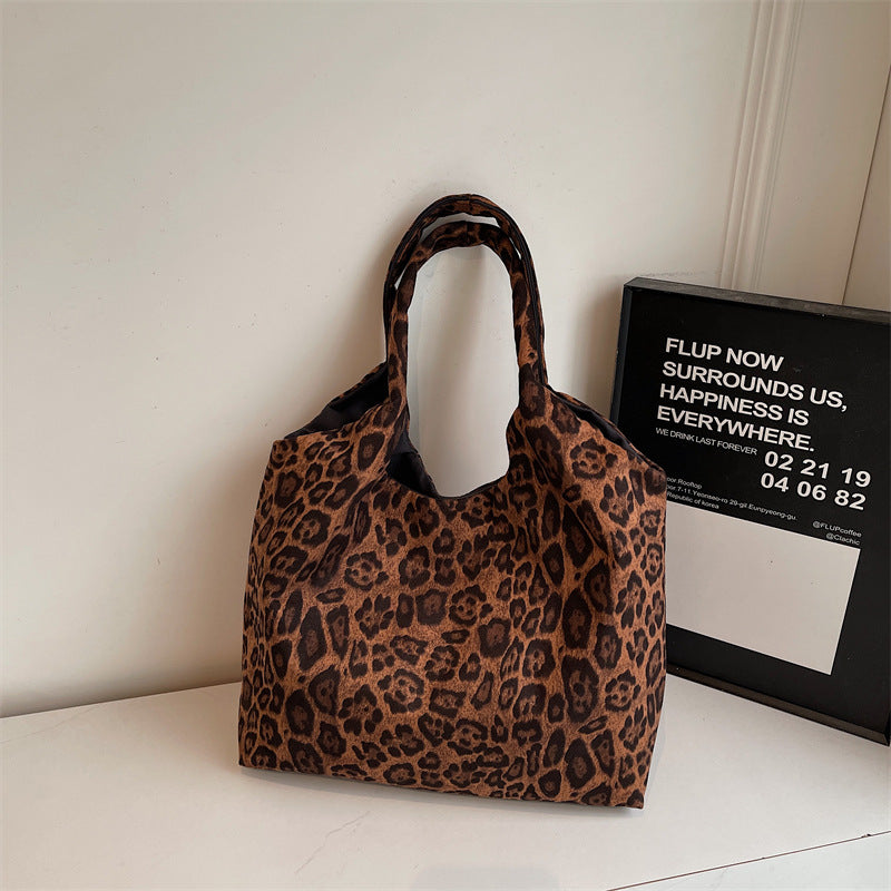 Modische Leopardprint-Shopper-Tasche Brehn