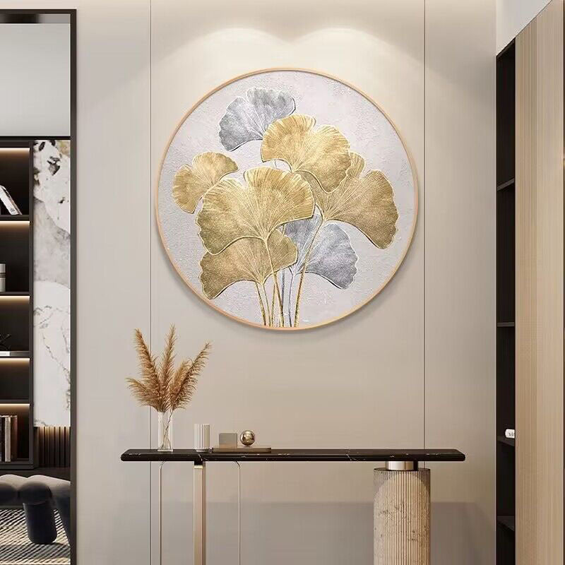 Zirkuläre Botanische Wandkunst