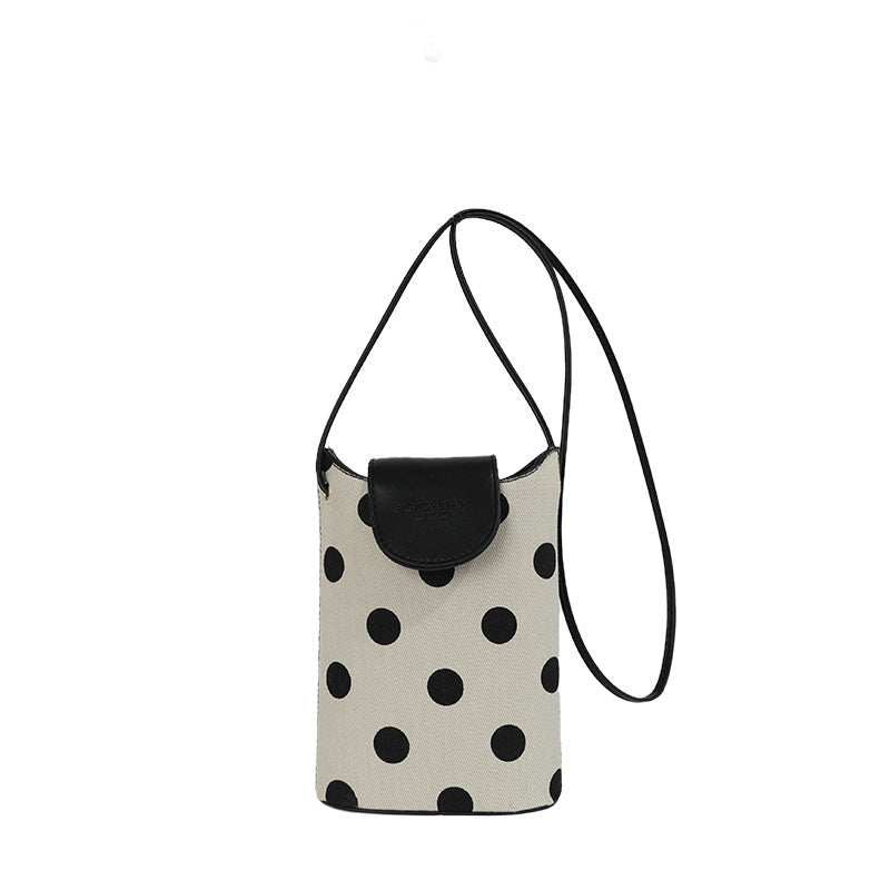 WoPlayful Polka Dot Umhängetasche Brehn