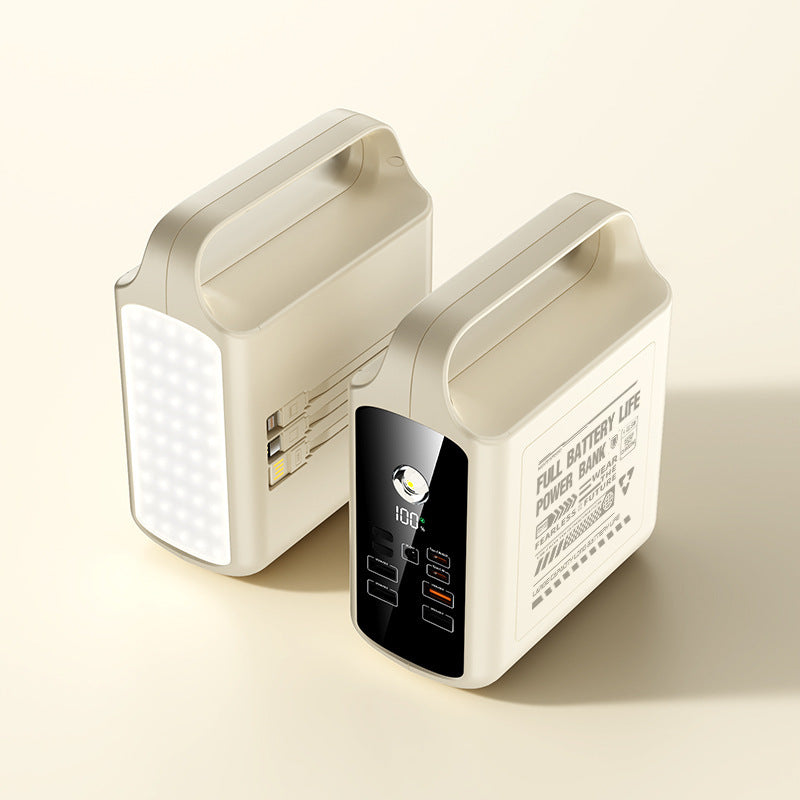 Tragbare Powerbank mit LED-Lichtfunktion Brehn