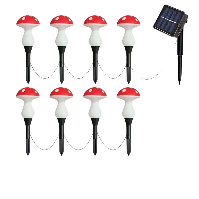 Launische Pilzwegstecker-Lichter mit keramischen Kappen und warmer LED-Beleuchtung Brehn