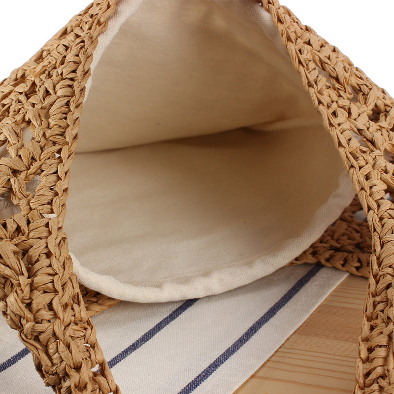 Handgeknüpfte Netztasche Brehn