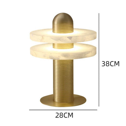 Skulpturale LED Akzent Tischlampe