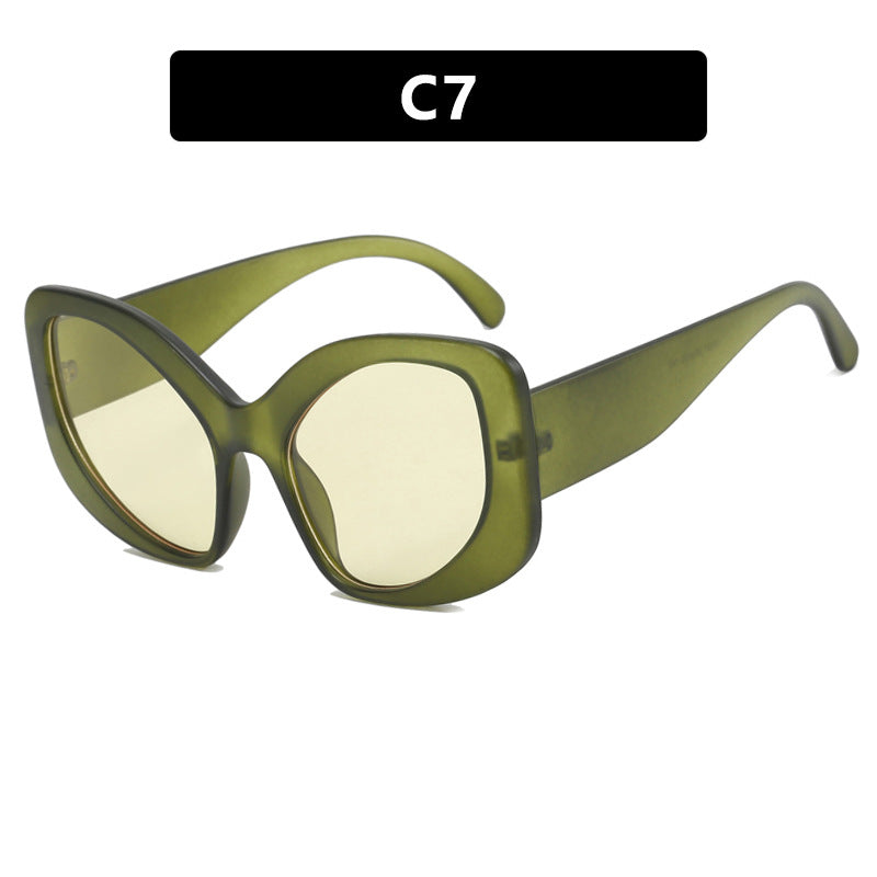 Damen oversized Sonnenbrille im modernen Design Brehn
