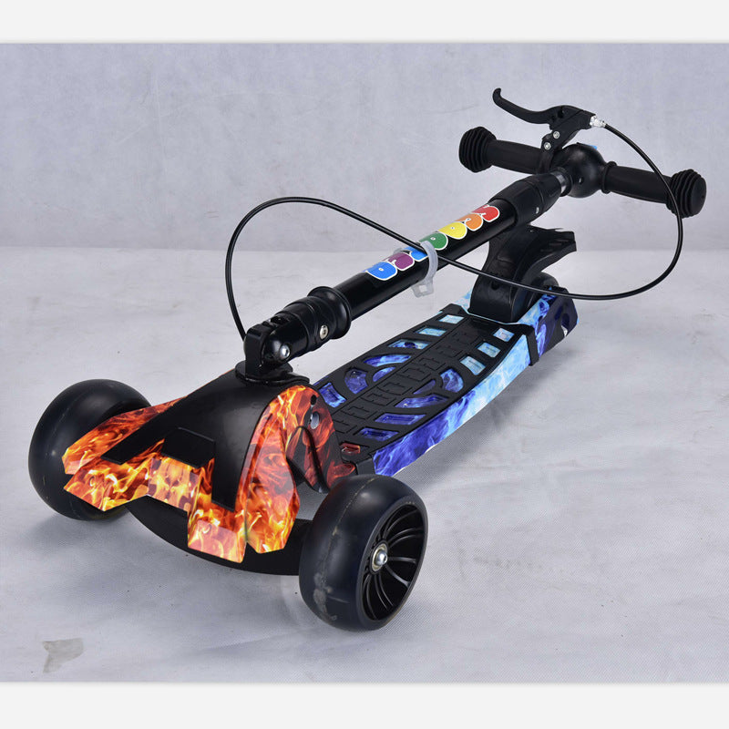 Höhenverstellbarer Kickroller Brehn