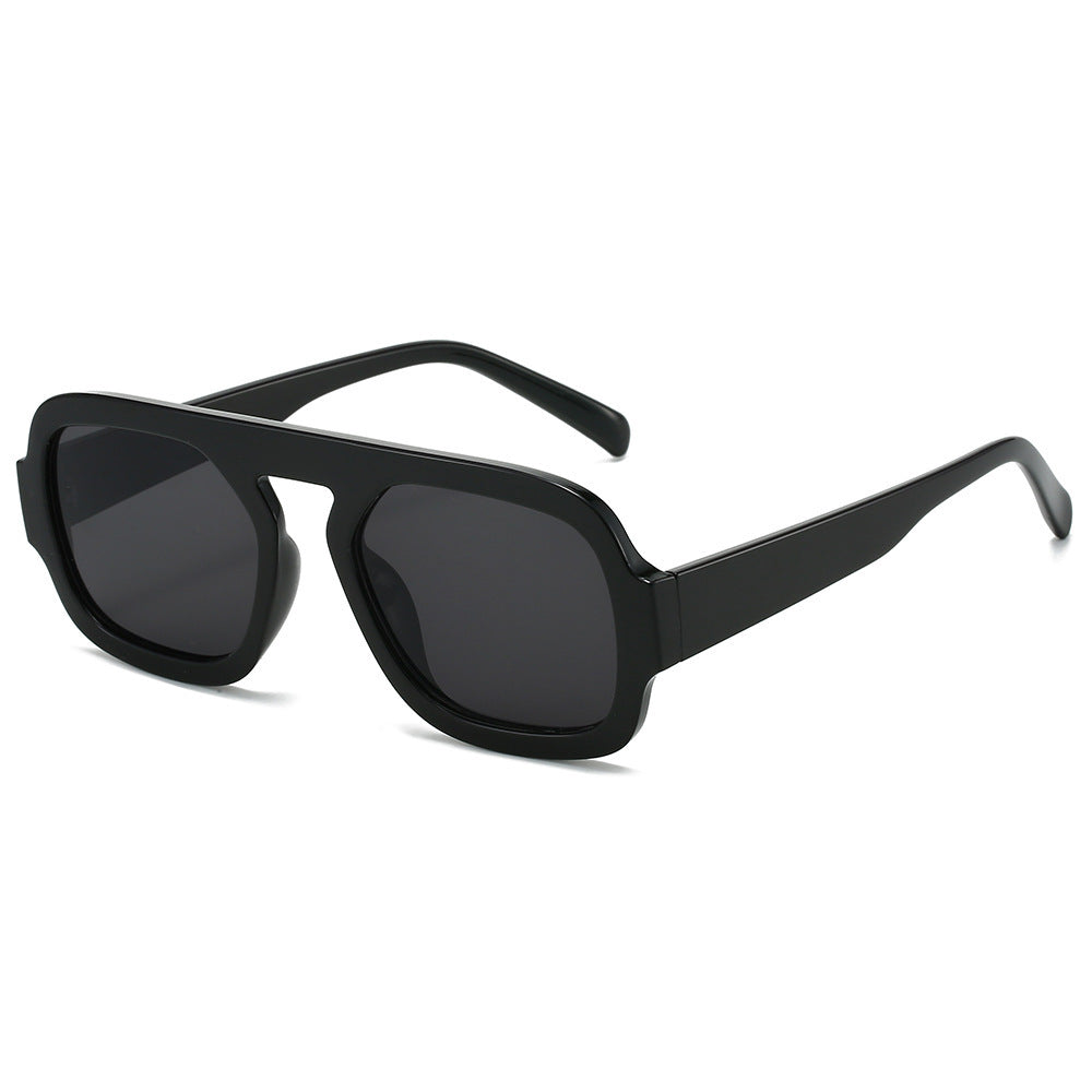 Oversized geometrische Linsen Sonnenbrille Brehn