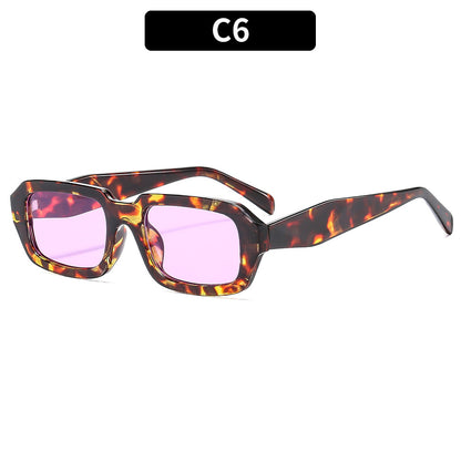 Modische Winkelsonnenbrille
