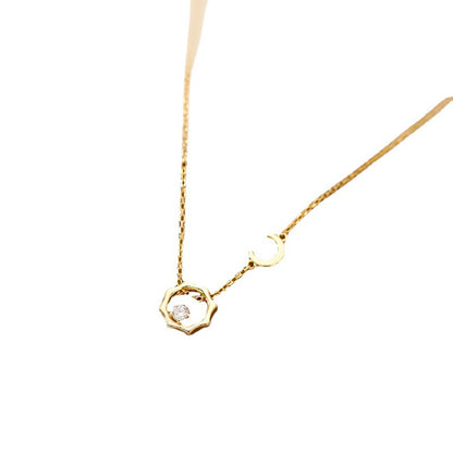 Elegantes geometrisches Anhänger-Halsband Brehn