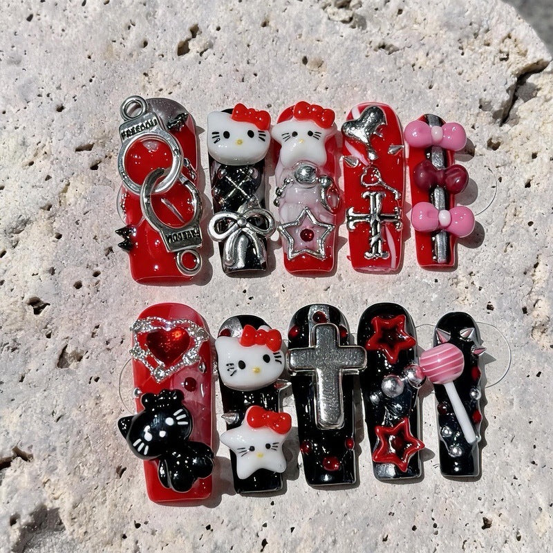 Einzigartiges thematisches dekoratives Nail Art Set