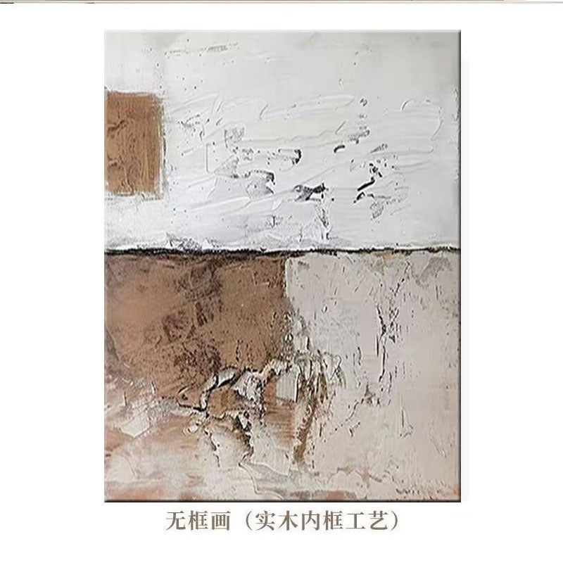 Texturiertes abstraktes Leinwandkunstwerk